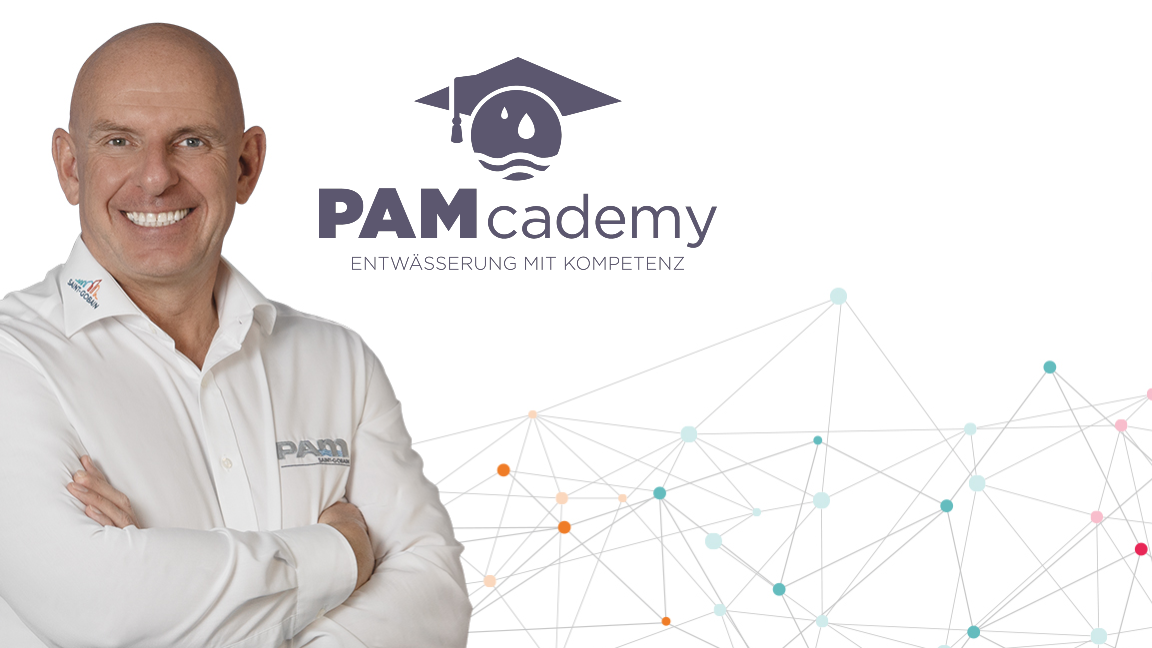 Markus Purschke mit Logo PAMcademy 