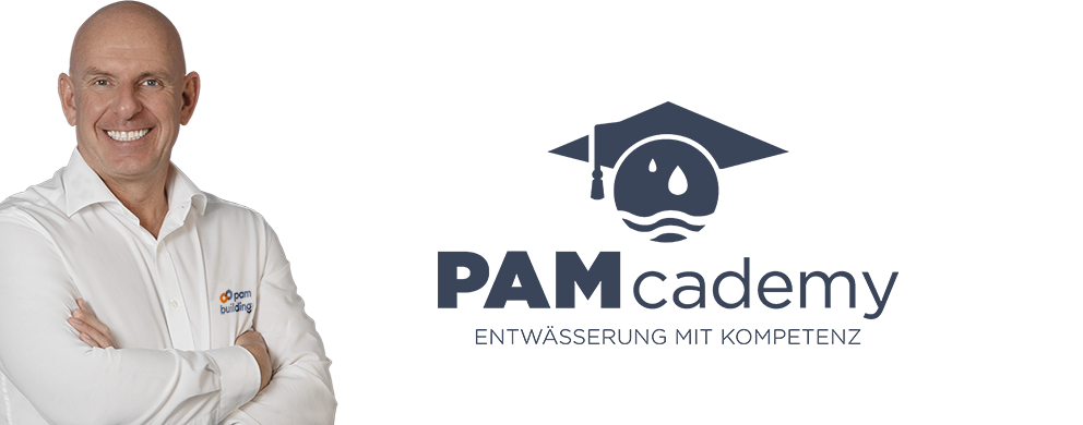 Markus Purschke mit Logo PAMcademy 